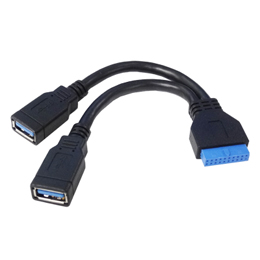 変換名人 M/B アクセサリー USB3.0 ピンヘッダケーブル MB-USB3/CA
