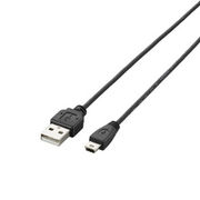エレコム　極細USB2.0ケーブル(mini-Bタイプ)　U2C-MXN05BK