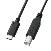 サンワサプライ USB2.0TypeC-Bケーブル KU-CB10