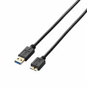 エレコム　USB3.0ケーブル(A-microB)　USB3-AMB20BK