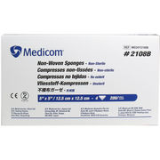 【業務用】不織布ガーゼ 4つ折 12.5cm×12.5cm 箱入 200枚入