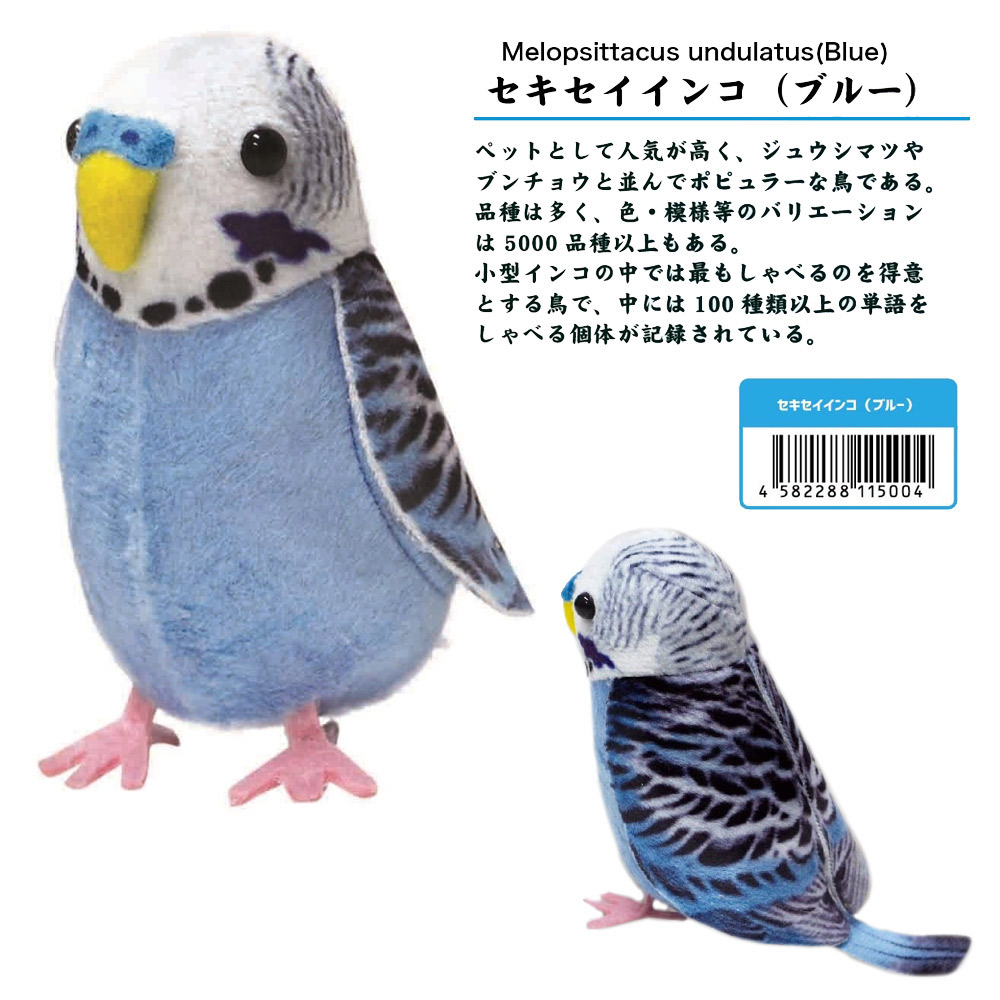 インコ図鑑 ぬいぐるみマグネット 雑貨 有限会社 ジェーン グッズ部門 問屋 仕入れ 卸 卸売の専門 仕入れならnetsea