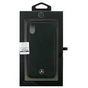 Mercedes iPhoneX専用 カーボン調PUハードケース Dynamic - PU