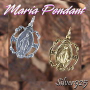 マリアペンダント-3 / 4031-4032--1820 ◆ Silver925 シルバー ペンダント マリア