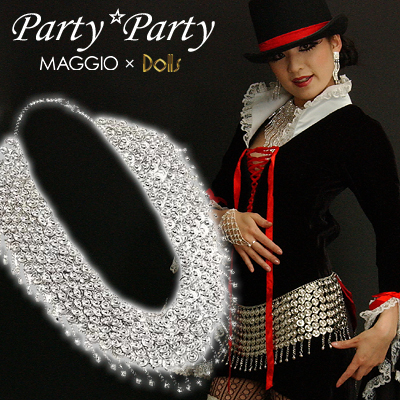 ▼MAGGIO▼【今宵はダンスナイト】ゴージャスに着飾りたいなら♪ ウエストアクセサリー