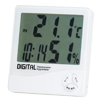 （クロック／ウォッチ）（ウェザー／カレンダー時計／温湿時計）デジタル温湿度計 TD-8140