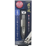 [メーカー欠品] 匠の技 ステンレス製キャッチャーつめきり 曲線刃 Ｌ Ｇ－１０３１