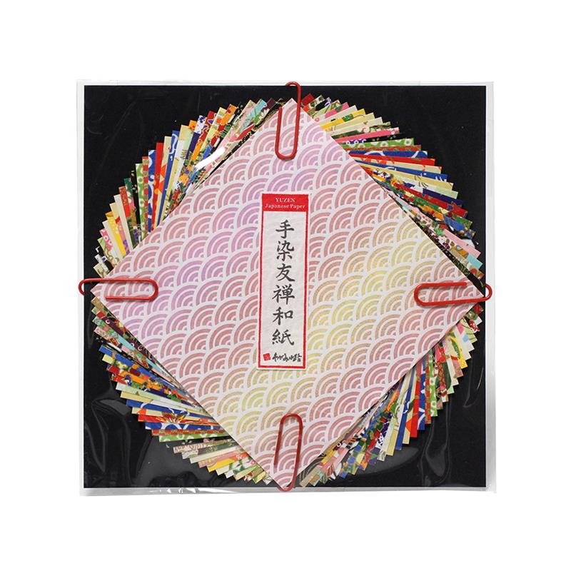 【ご紹介します！世界中で知られている日本伝統の遊び！折り紙】友禅紙折り紙 （小） 30枚入