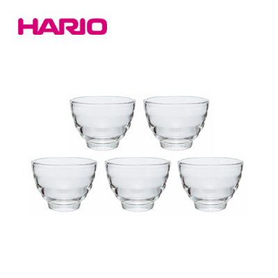 「公式」 耐熱ガラスカップ5個セット HU-3012 HARIO(ハリオ)