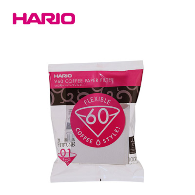 「公式」V60用ペーパーフィルター01W 100枚入り_HARIO(ハリオ)