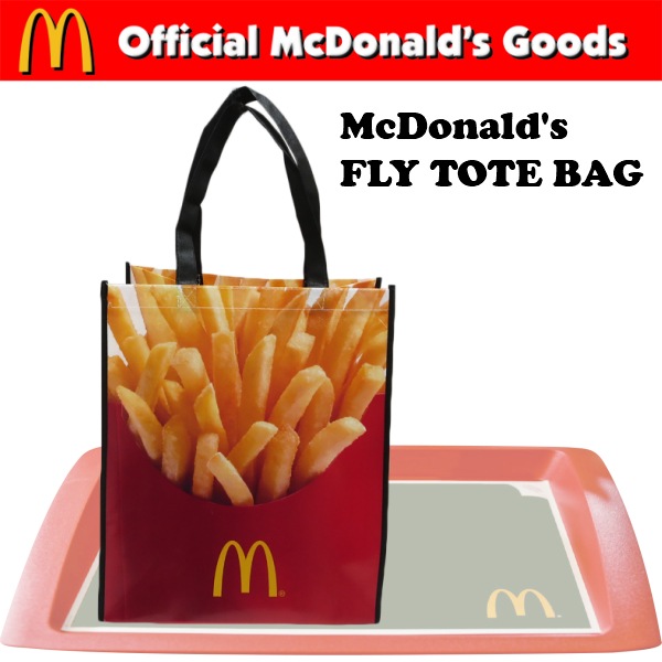 McDonald's FLY TOTE BAG【マクドナルド フライ トートバッグ】