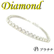 1-1612-03068 KADK  ◆  Pt850 プラチナ ダイヤモンド 5.00ct テニスブレスレット