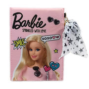 Barbieサテン　 折り畳みミラー　星