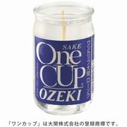 kameyama candle ワンカップ大関ローソク キャンドル　6個セット