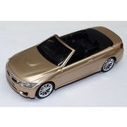 CMC TOY/シーエムシートイ BMW M4 Cabrio S・ゴールド プルバックカー