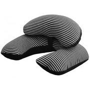 トラベルクッション　ボーダークラウド　ブラック