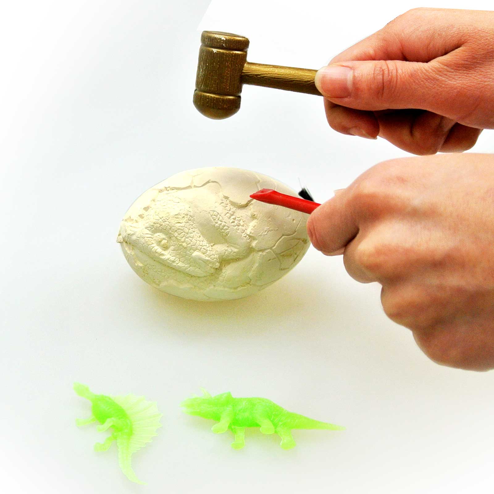 サプライズトイ＞＜知育玩具＞楽しく学べる！ 発掘！恐竜化石 No.206