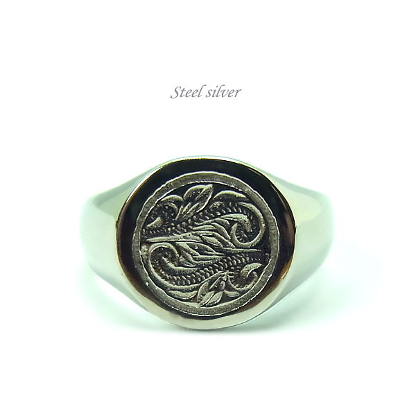 ハワイアンジュエリー リング レディース メンズ シルバー K14イエロー  