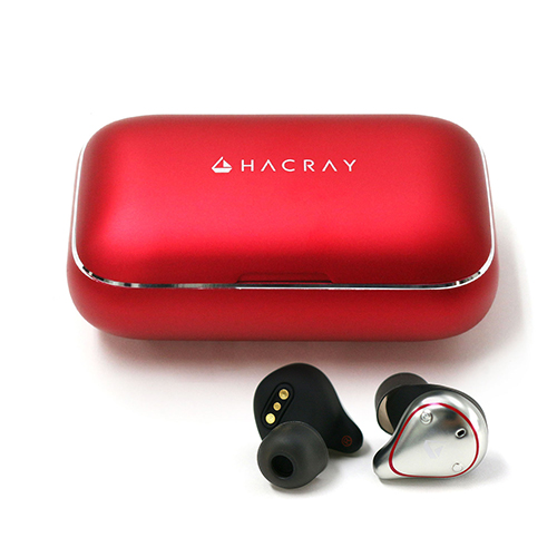 HACRAY　W1 True wireless earphones　Red HR16370