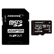 HIDISC 超高速microSDXCカード 256GB CLASS10 UHS-I Sp