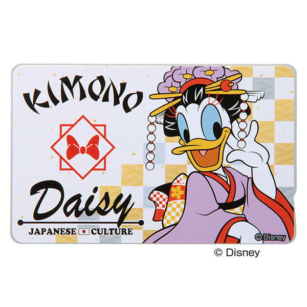 【Disney】ICカードステッカー和スタイル デイジーダック(RT-DICSD/DS)