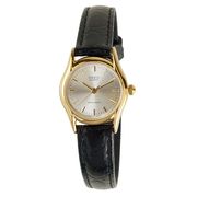 CASIO腕時計 アナログ表示 丸形 革ベルト LTP-1094Q-7A チプカシ レディース腕時計