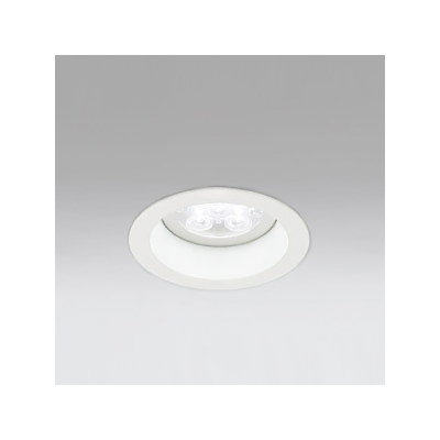 LEDダウンライト M形 φ100 JR12V-50W形 LED5灯 配光角20°連続調光 本体色:オフホワイト 白色形 4000K