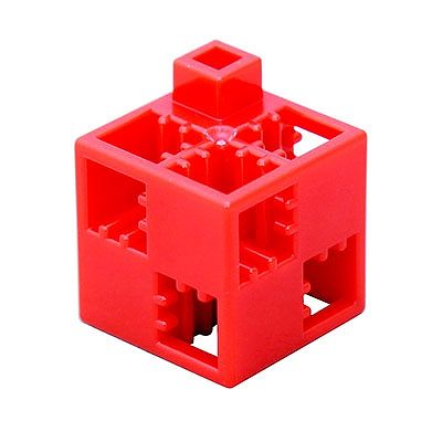 Artecブロック 基本四角 赤 24ピース