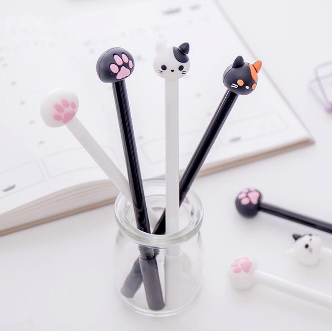 猫 猫の爪形 ボールペン 中性ボールペン 水性サインペン 文房具 黒インク
