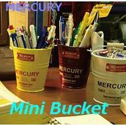 【在庫限り！！】【MERCURY Mini Bucket】 マーキュリー・ミニバケツ (全8色)