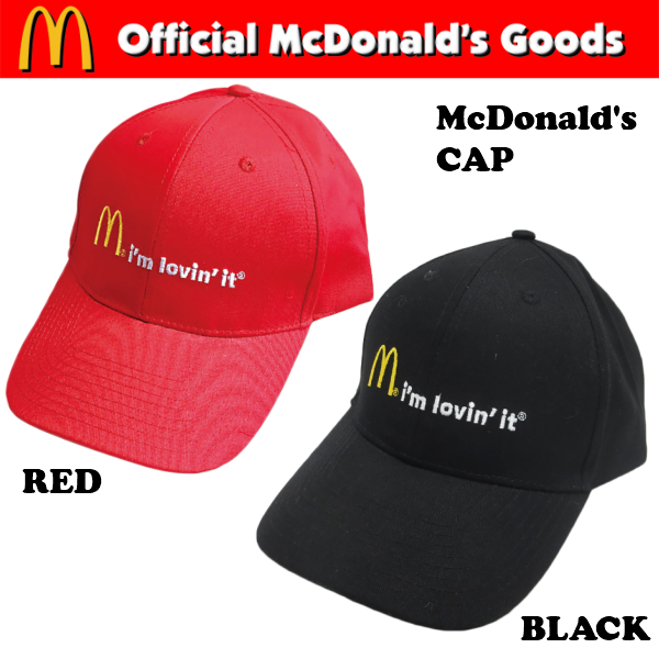 McDonald's CAP 【マクドナルド キャップ】【2色チョイス】