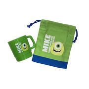 Plastic Mug & Mug Bag Set Mike
