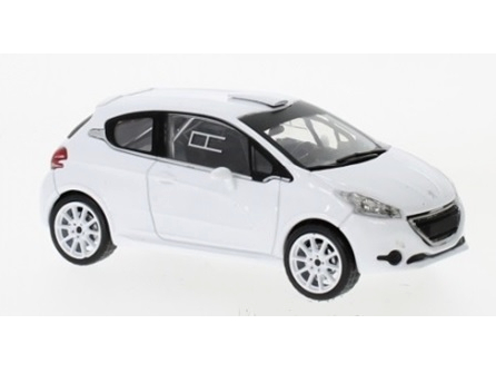 ixo/イクソ プジョー 208 R2 2013 ホワイト スペアホイール&タイヤセット付