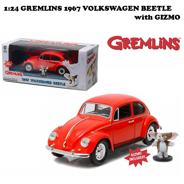 1:24 GREMLINS 1967 VOLKSWAGEN BEETLE with GIZMO 【グレムリン ビートル ミニカー】