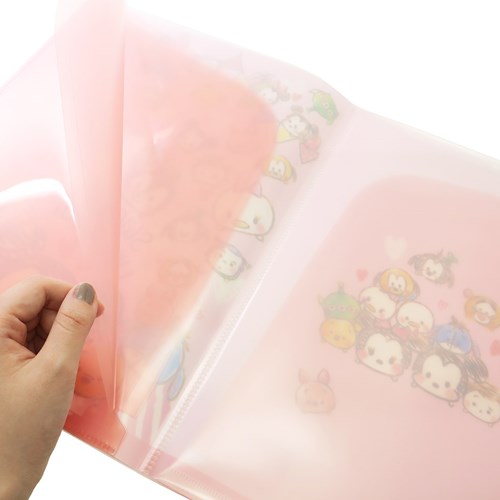 ファイル ディズニーツムツム ジップファスナー付6ポケットa4クリアファイル ラブラブ 雑貨 株式会社 ブライエンタープライズ 問屋 仕入れ 卸 卸売の専門 仕入れならnetsea