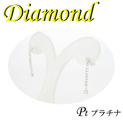 1-1907-08005 TDS  ◆  Pt900 プラチナ ダイヤモンド 0.40ct ピアス