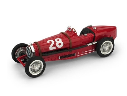 BRUMM/ブルム ブガッティ タイプ 59 1934年モナコGP #28 Tazio Nuvolari