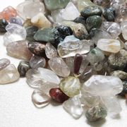 さざれ　浄化　風水　さざれ　ストーンチップ　ガーデンクォーツミックス　中粒　1kgパック