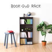 BDラック(BOOK&DVD) ブラウン HP9418BR