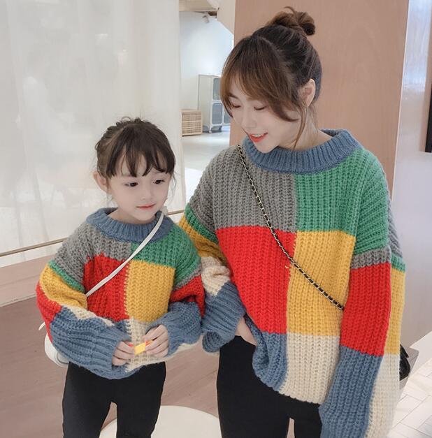 親子兼用★激安★秋冬新品★韓国風★キッズ服★★カジュアル★セーター★80cm-130cm