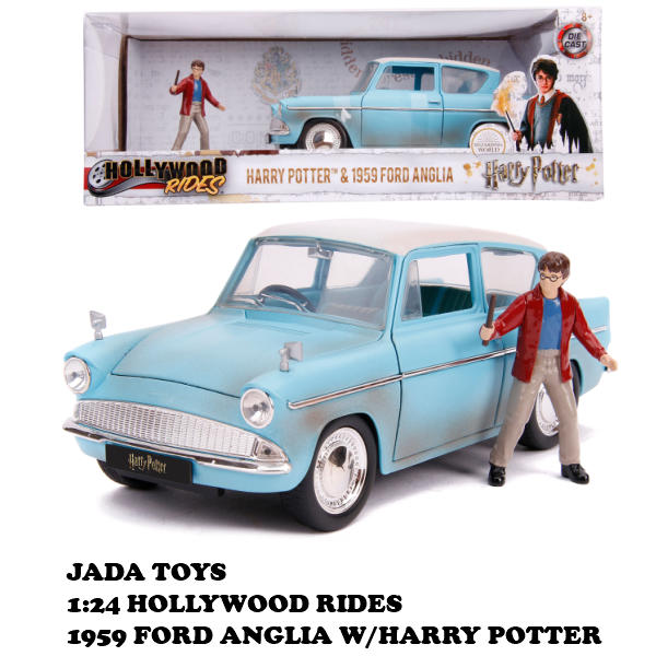 ミニカー 1:24 HARRY POTTER 1959 FORD ANGLIA 1:24 HARRY POTTER 1959 FORD ANGLIA w/HARRY POTTER【ハリー