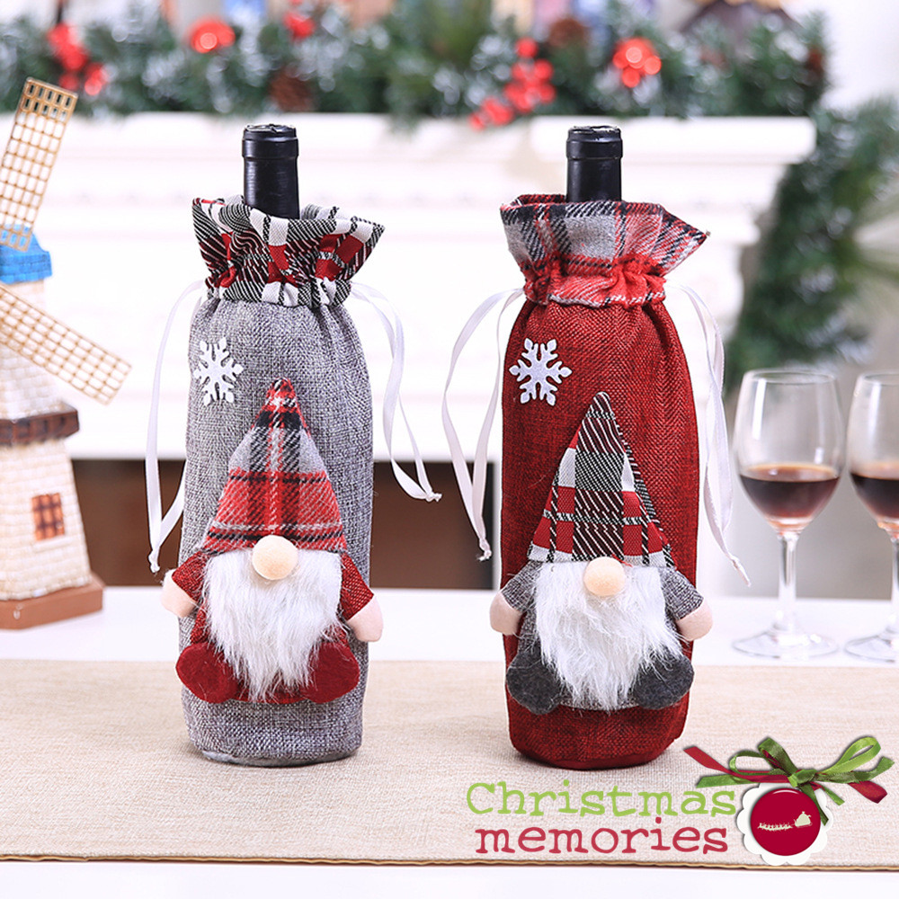 Christmas限定 ボトルカバー ボトルホルダー おもちゃ クリスマス飾り ワイン シャンパン ジュース