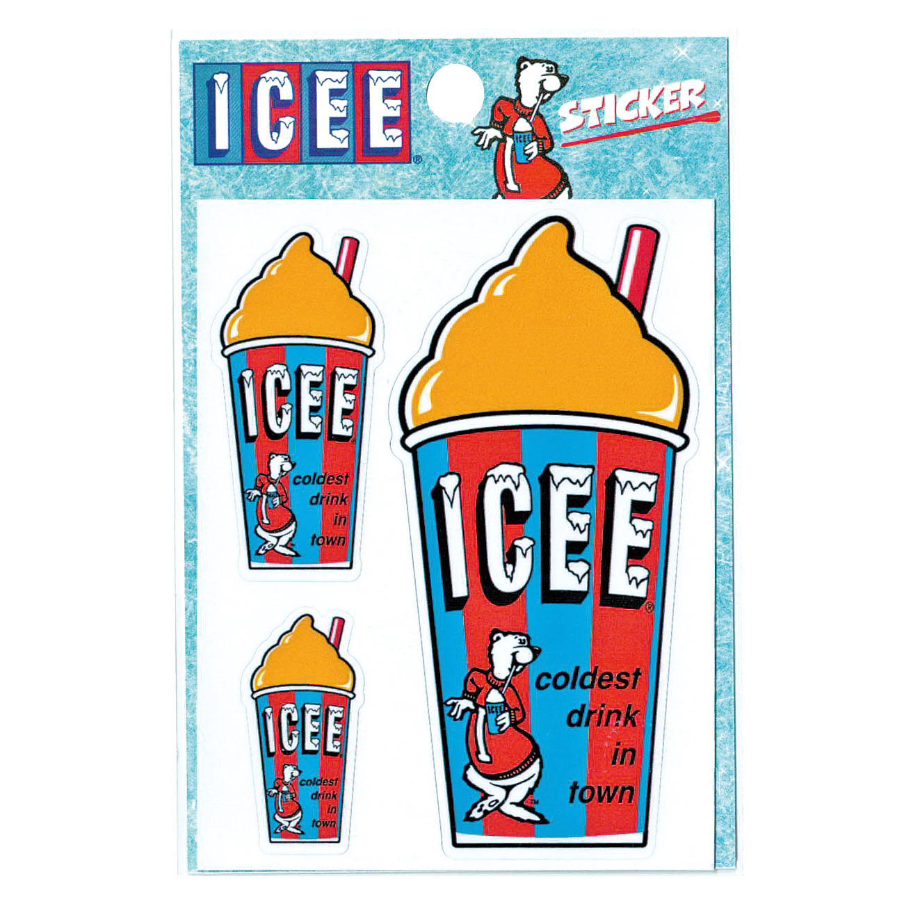 STICKER【ICEE CUP OR】