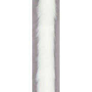 木馬リボン　フェイクファーテープ　25mm　ホワイト　包装資材　1巻(2m)　