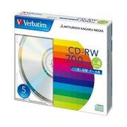 三菱化学メディア PC DATA用 CD-RW パソコンデータ用書き換えタイプ SW80QU5...