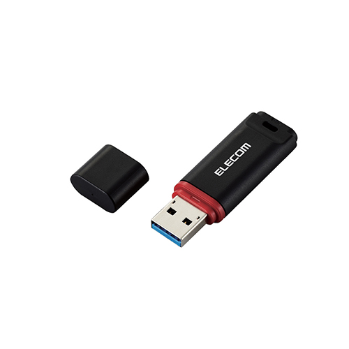 エレコム USBメモリー USB3.2(Gen1)対応 キャップ式 データ復旧サービス付