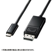 サンワサプライ TypeC-DisplayPort変換ケーブル (双方向)1m KC-AL
