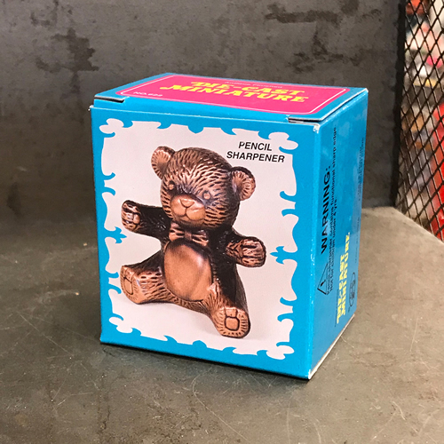 アンティークシャープナー 鉛筆けずり くまちゃん♪
