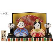 ★ひな祭りを飾る★ 縁起の良い雛人形【洛中　内裏雛】