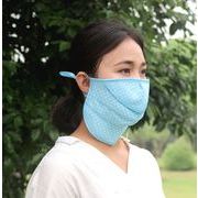 フェイスマスク マスク 通気性 薄手 日焼け対策 UV対策 レディース 水洗 繰り返し使える